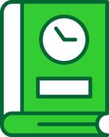 Duration Colorful Icon vector