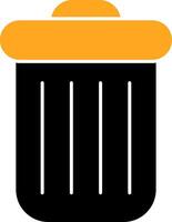 Trash Colorful Icon vector