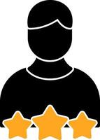 Role Model Colorful Icon vector
