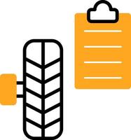 List Colorful Icon vector