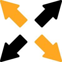 Maximize Colorful Icon vector