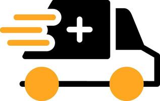 Medicine Delivery Colorful Icon vector