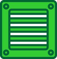 Ventilation Colorful Icon vector