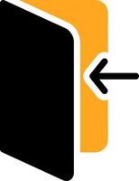 Logout Colorful Icon vector