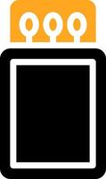 Match box Colorful Icon vector