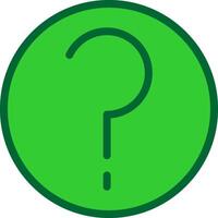 Help Colorful Icon vector