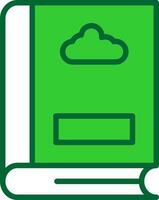 Cloud Colorful Icon vector