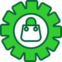 Setting Colorful Icon vector