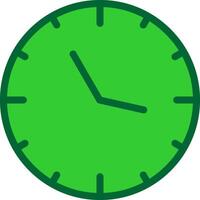 Clock Colorful Icon vector