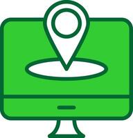 Location Colorful Icon vector
