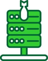 Server Colorful Icon vector