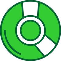 CD Colorful Icon vector