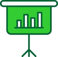 Presentation Colorful Icon vector