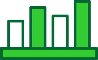 Statistic Colorful Icon vector
