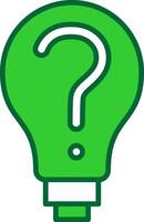 Decision Making Colorful Icon vector