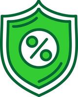 Shield Colorful Icon vector