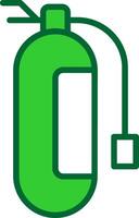 Fire Extinguisher Colorful Icon vector