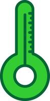 Thermometer Colorful Icon vector