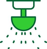 Sprinkler Colorful Icon vector