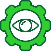 Vision Colorful Icon vector