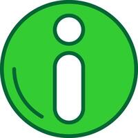 information Colorful Icon vector