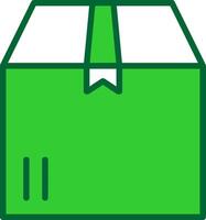 Delivery Box Colorful Icon vector