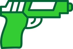 Gun Colorful Icon vector