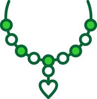 Necklace Colorful Icon vector