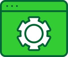 Web Optimization Colorful Icon vector