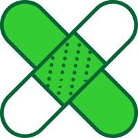Bandage Colorful Icon vector