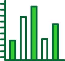 Statistics Colorful Icon vector