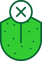 Loss Sense Of Taste Colorful Icon vector