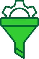 Filtering Colorful Icon vector