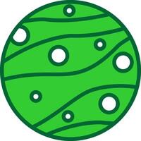 Mars Colorful Icon vector