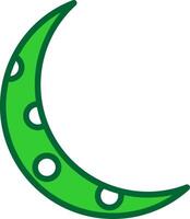 moon Colorful Icon vector