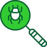Detection Colorful Icon vector