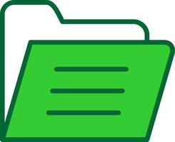 Folder Colorful Icon vector