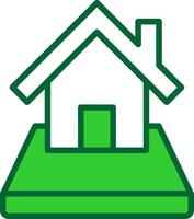 Plot Colorful Icon vector