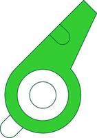 Whistle Colorful Icon vector