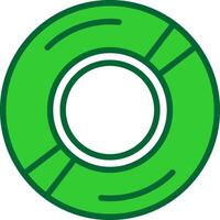 Compact Disk Colorful Icon vector
