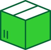 Box Colorful Icon vector