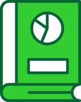 statistic Colorful Icon vector