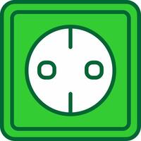 socket Colorful Icon vector