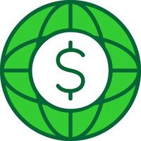 Global Colorful Icon vector