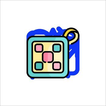 un cuadrado conformado objeto con un cuadrado forma en eso vector