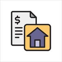 Home loan calculator vector