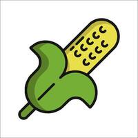 Corn icon illustration vector