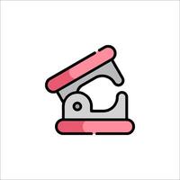 A stapler icon on a white background vector