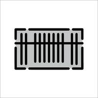 A grill icon on a white background vector