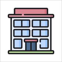 Building icon illustration vector